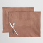 Rainbow Arches in Terracotta Placemat Gallery Image 1
