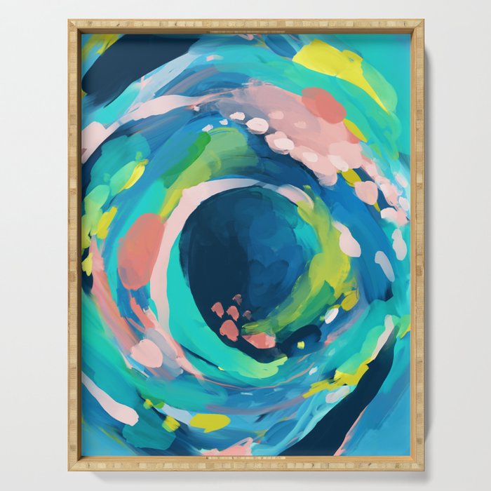 When you encounter joy again, let it in Serving Tray Gallery Image 1
