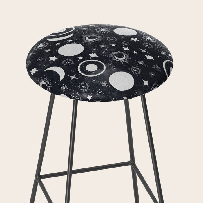 Celestial dark pattern DS Stool Gallery Image 2