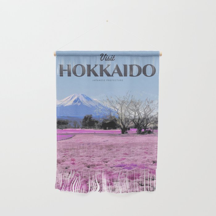 Visit Hokkaido Wall Hanging Gallery Image 1