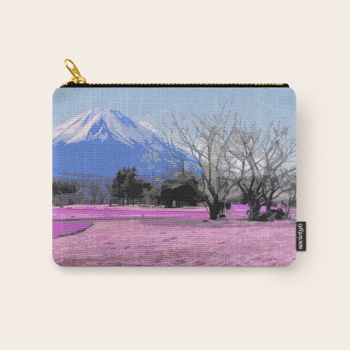 Visit Hokkaido Carry All Pouch Gallery Image 1