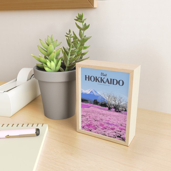 Visit Hokkaido Mini Art Print Gallery Image 2