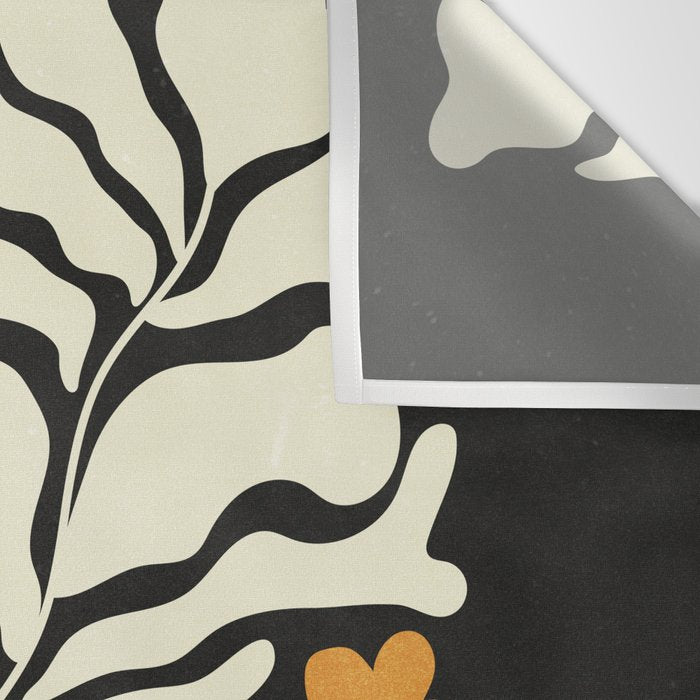 Golden Vase 02 | Summer Bloom: Matisse Night Edition Wall Tapestry Gallery Image 3