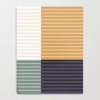 Color Block Line Abstract LXX Retro Boho Notebook Gallery Image 4