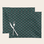 Art Deco Shell Print Placemat Gallery Image 1