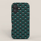 Art Deco Shell Print iPhone Case Gallery Image 1