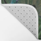 Moody Midnight Jungle Lush Tropical Paradise Bath Mat Gallery Image 2