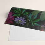 Moody Midnight Jungle Lush Tropical Paradise Wrapping Paper Gallery Image 2