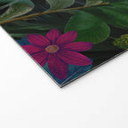 Moody Midnight Jungle Lush Tropical Paradise Welcome Mat Gallery Image 2