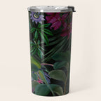 Moody Midnight Jungle Lush Tropical Paradise Travel Mug Gallery Image 2