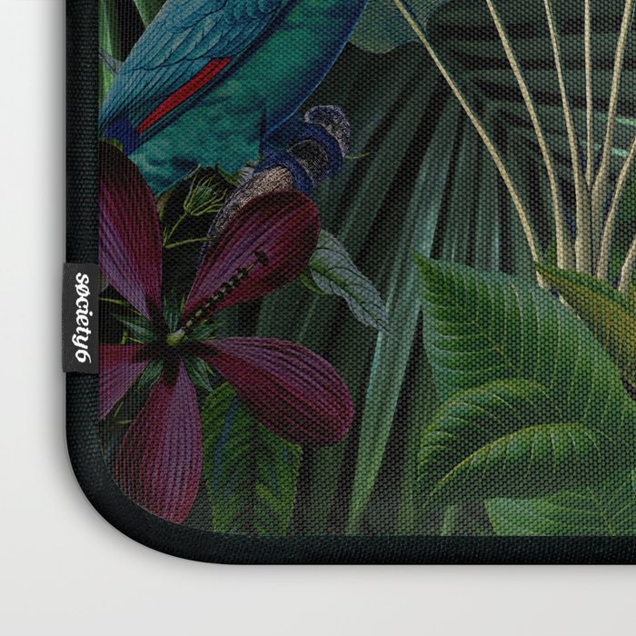 Moody Midnight Jungle Lush Tropical Paradise Laptop Sleeve Gallery Image 3