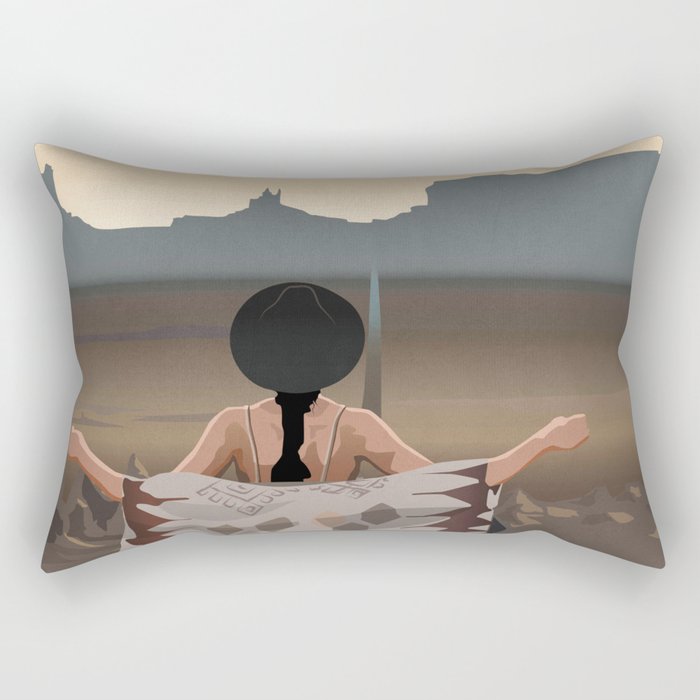 All the time in the world Rectangular Pillow Gallery Image 1