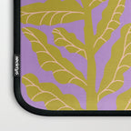 Fern leaves and flower purple Laptop Sleeve Gallery Image 3