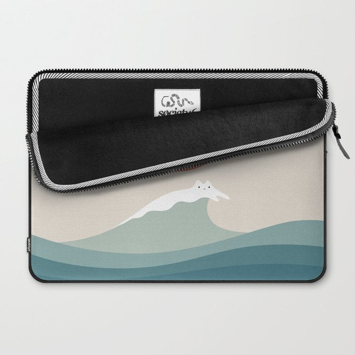 Cat Landscape 157 Laptop Sleeve Gallery Image 2