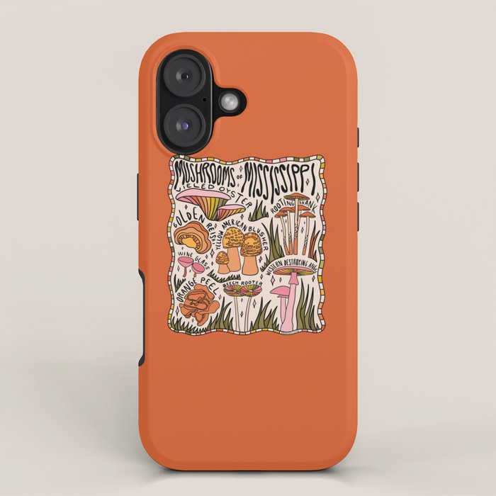 Mushrooms of Mississippi iPhone Case Gallery Image 1