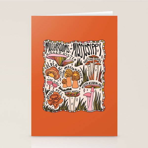 Mushrooms of Mississippi Stationery Card Gallery Image 2