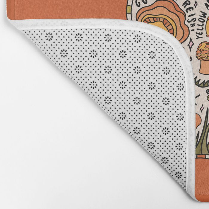Mushrooms of Mississippi Bath Mat Gallery Image 2