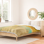 summer green abstract art 2 Duvet Cover Gallery Image 2