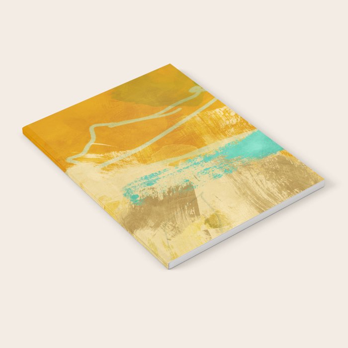 summer green abstract art 2 Notebook Gallery Image 2