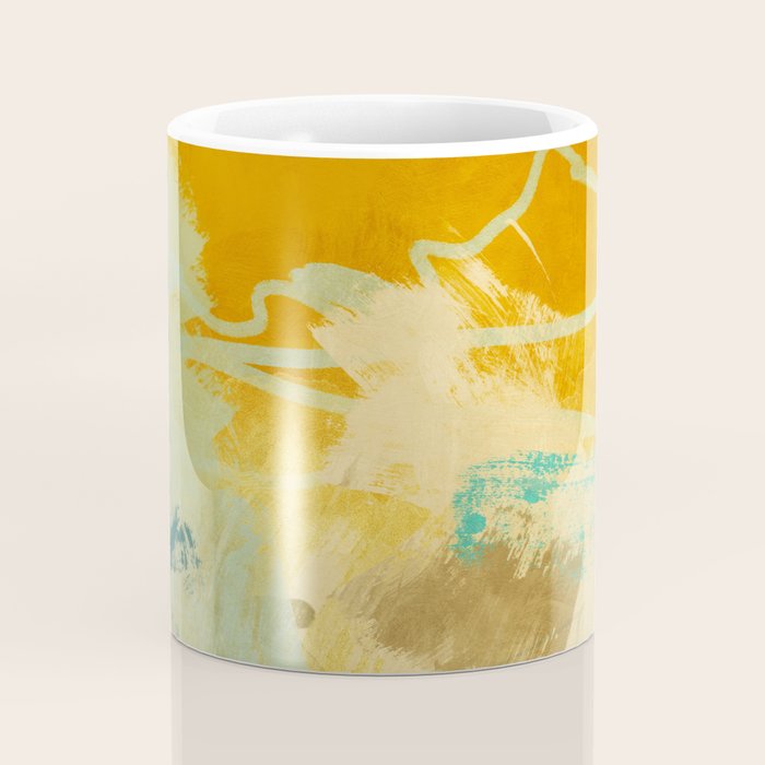 summer green abstract art 2 Coffee Mug Gallery Image 4
