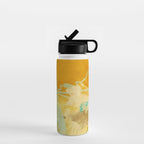 summer green abstract art 2 Water Bottle Gallery Image 1