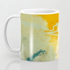 summer green abstract art 2 Coffee Mug Gallery Image 3