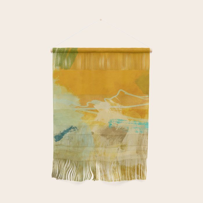 summer green abstract art 2 Wall Hanging Gallery Image 1