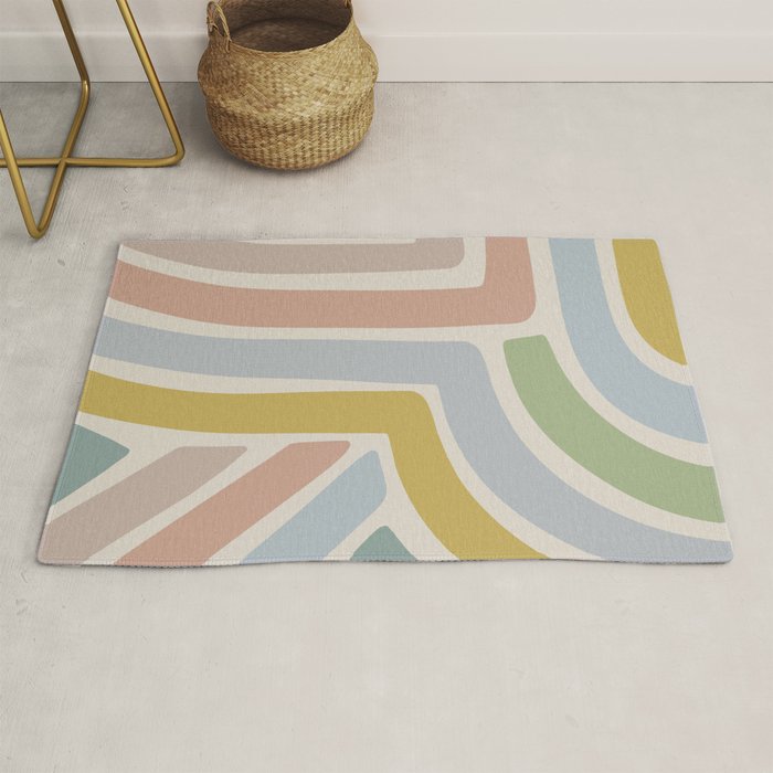 Abstract Stripes V Rug Gallery Image 1