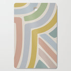 Abstract Stripes V Cutting Board Gallery Image 1