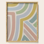 Abstract Stripes V Serving Tray Gallery Image 1