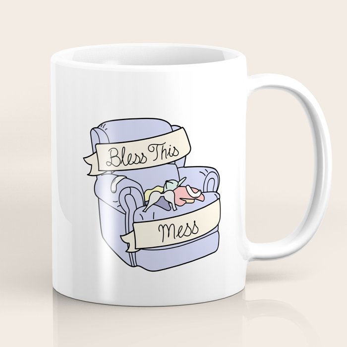 BLESS THIS MESS Coffee Mug Gallery Image 1