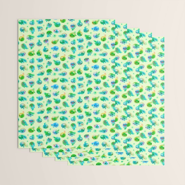 Candy tadpole Wrapping Paper Gallery Image 3