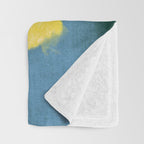 Map of Northern Michigan - Pasty Tour in Emerald Throw Blanket Gallery Image 3