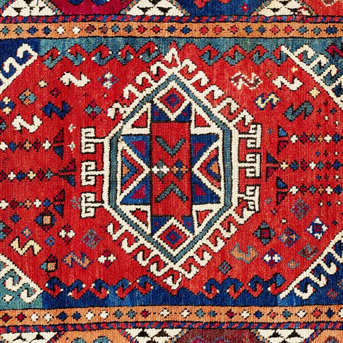Karakecili Balikesir  Antique Turkish Tribal Carpet Print Coffee Mug Gallery Image 2