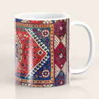 Karakecili Balikesir  Antique Turkish Tribal Carpet Print Coffee Mug Gallery Image 1