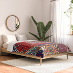 Karakecili Balikesir  Antique Turkish Tribal Carpet Print Comforter Gallery Image 2