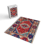 Karakecili Balikesir  Antique Turkish Tribal Carpet Print Jigsaw Puzzle Gallery Image 2