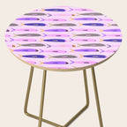 Sardines in pink and lavender Side Table Gallery Image 2