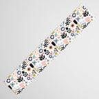 Naive Floral Scandinavian Design Table Runner Gallery Image 3