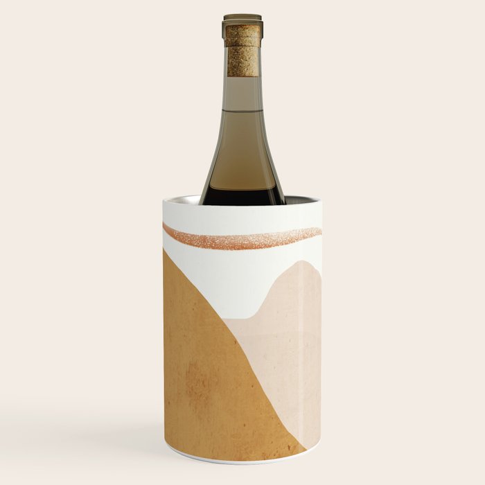 Minimal Abstract Art Landscape 31 Wine Chiller Gallery Image 2