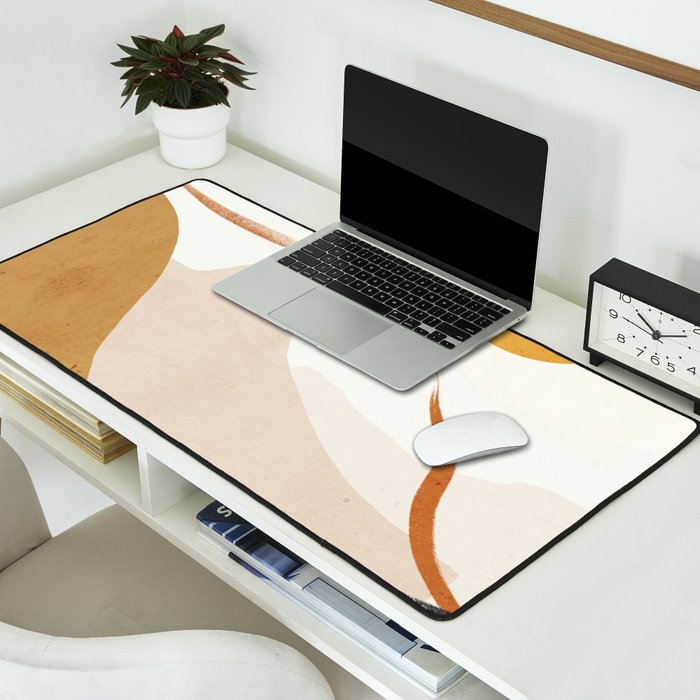 Minimal Abstract Art Landscape 31 Desk Mat Gallery Image 2