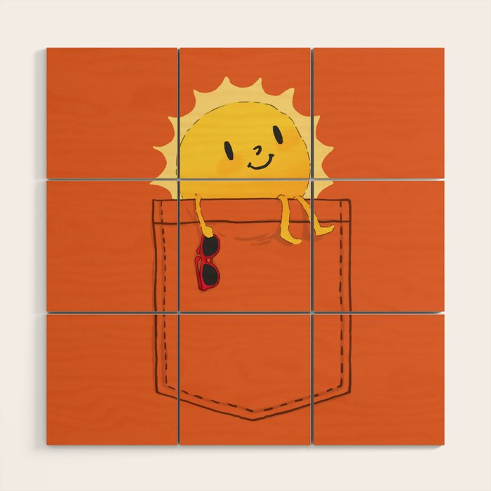 Pocketful of sunshine Wood Wall Art Gallery Image 1