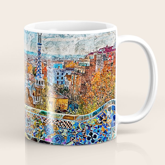 Barcelona, Parc Guell Coffee Mug Gallery Image 1