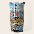 Barcelona, Parc Guell Travel Mug Gallery Image 2
