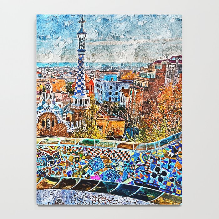 Barcelona, Parc Guell Notebook Gallery Image 4