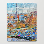 Barcelona, Parc Guell Notebook Gallery Image 4