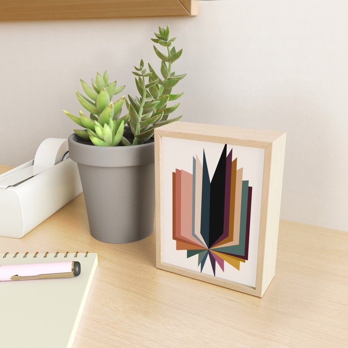Colorful Pages IX Mini Art Print Gallery Image 2