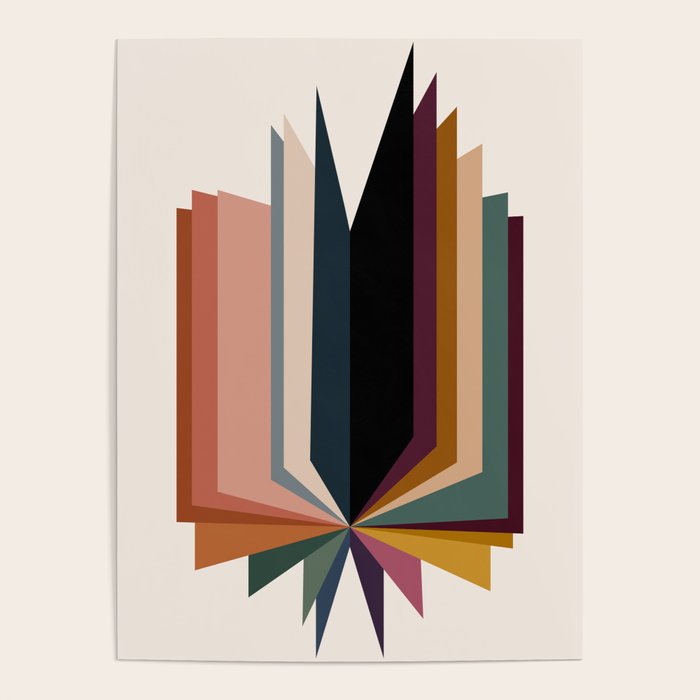 Colorful Pages IX Poster Gallery Image 4