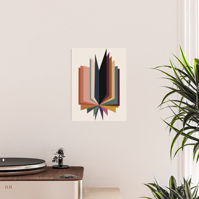 Colorful Pages IX Poster Gallery Image 2