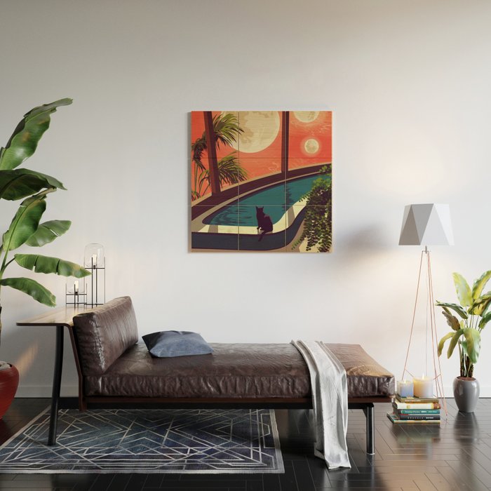 An Unusual Evening  Wood Wall Art Gallery Image 2